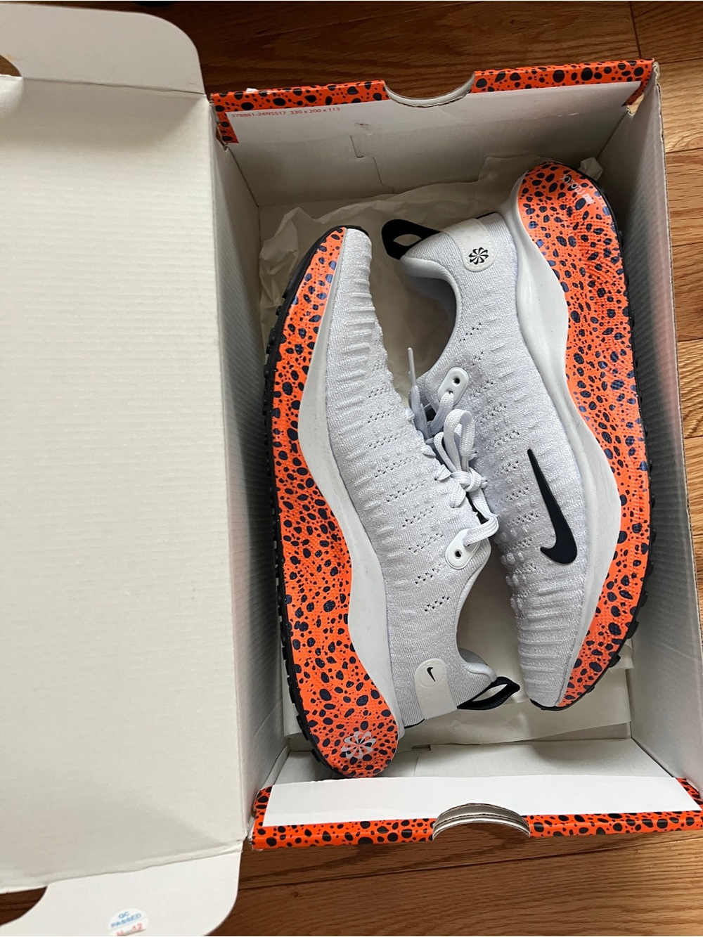 Nike Reactx Infinity Run 4 OLY Women 9  Men's Sz 7.5 lMulti-Color/Multi-Color - Picture 2 of 5